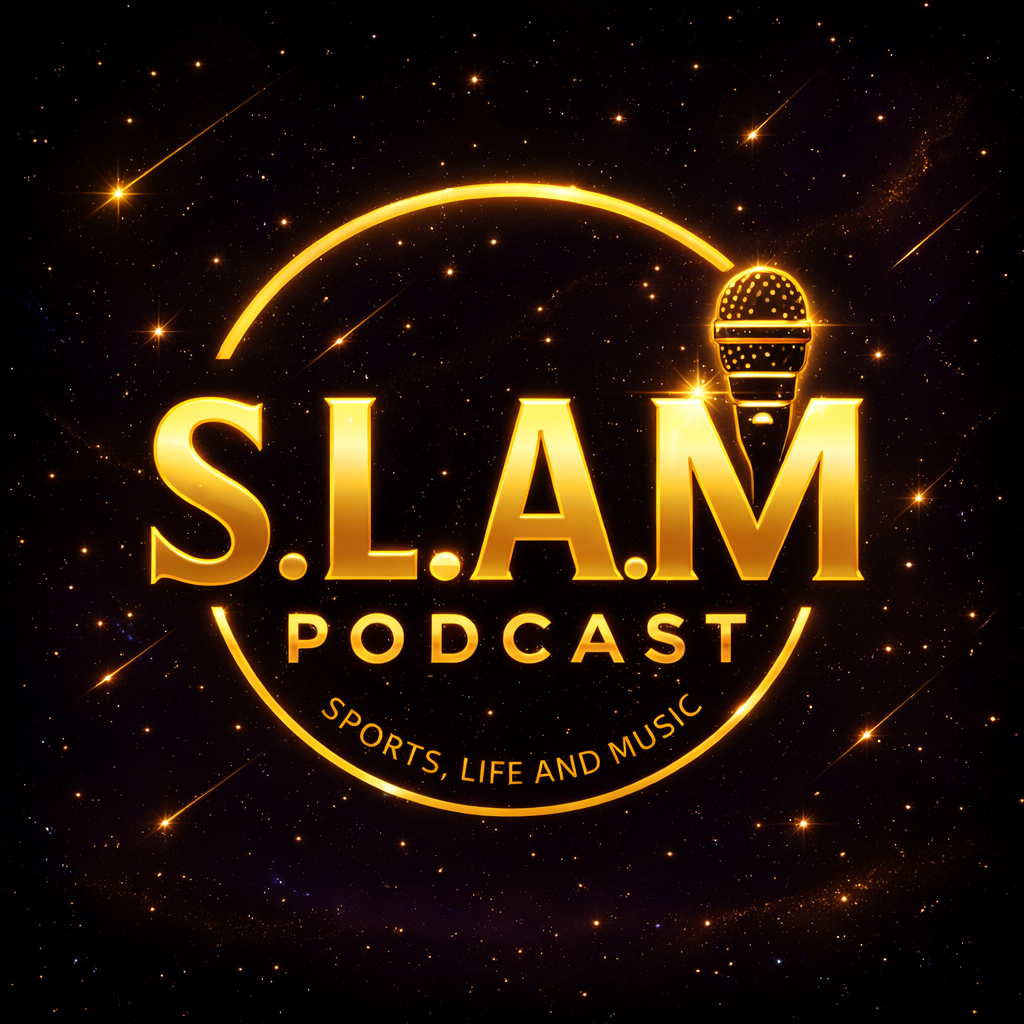 S.L.A.M Podcast Logo